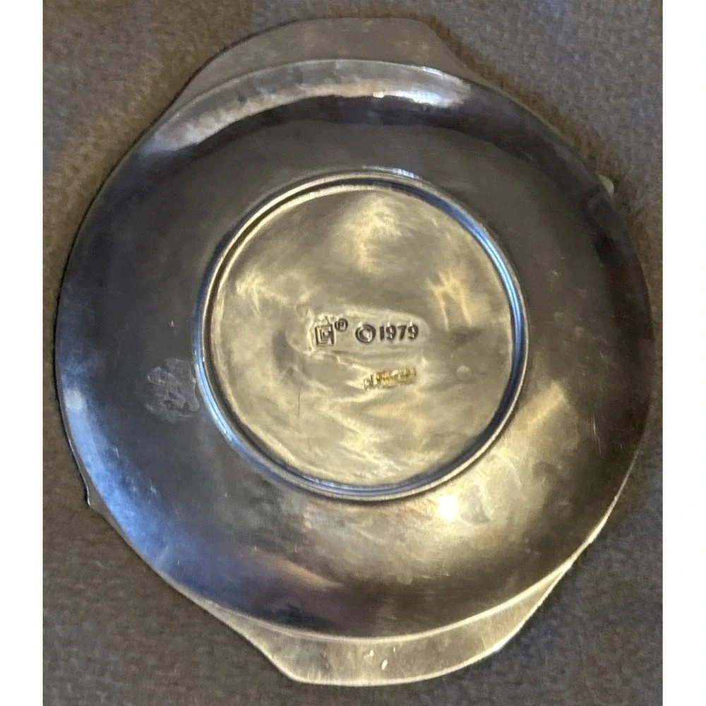 Vandor Imports Aluminum Cast 1979 Fish Platter Serving Heavy 8